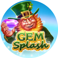 Gem Splash Spielautomat - Logo