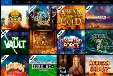 Betway Casino - Liste der Spielautomaten