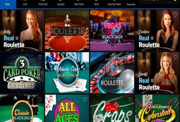 Betway Casino - Liste der Live-Dealer-Spiele