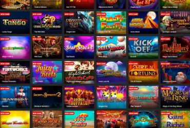 Bodog Casino - Spielautomaten Seite