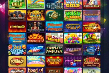 Crystal Slot Casino - Liste der Spielautomaten