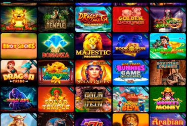 Spin Madness Casino - Liste der Spielautomaten