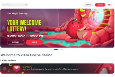 Yoju Casino - Hauptseite