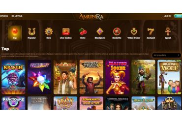 Amun Ra Casino - Beliebte Spielautomaten