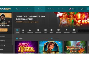 Arcanebet Casino - Hauptseite