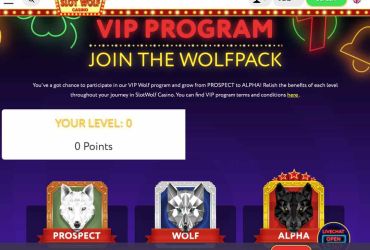Slotwolf - VIP-Seite
