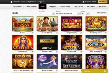 Einzigartige Casino - Slots-Seite