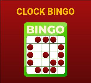 Online Bingo - Uhr Muster