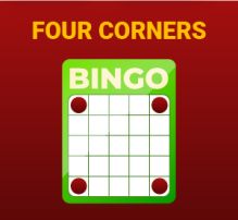 Online Bingo - Vier-Ecken-Muster