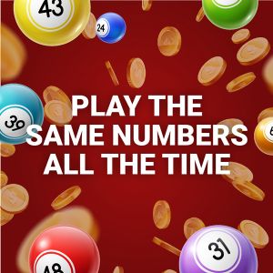 Strategie 2: Spielen Sie die gleichen Zahlen die ganze Zeit