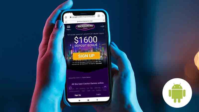 Jackpotcity Online-Casino auf Android