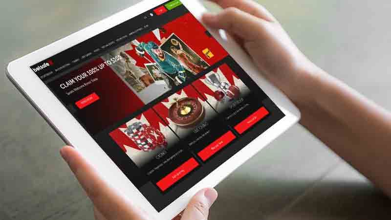 Betsafe Casino online auf dem iPad