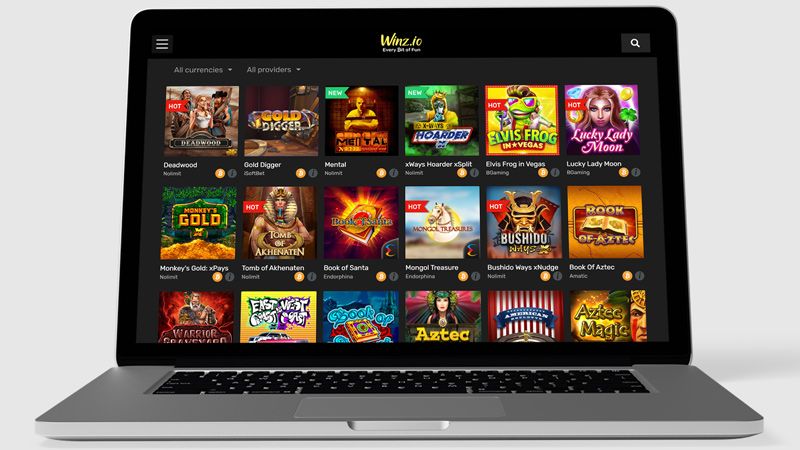 Winz io Casino - Online-Spielautomaten