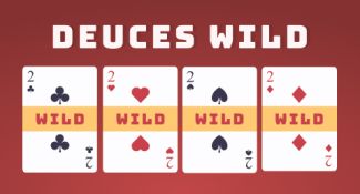Wie spielt man Deuces Wild Video Poker online?