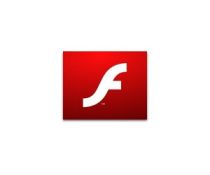 Das Logo des Adobe Flash Players.