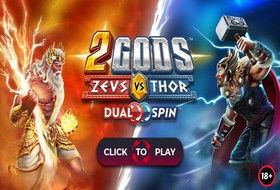 2 GoМ€tter Zeus gegen Thor
