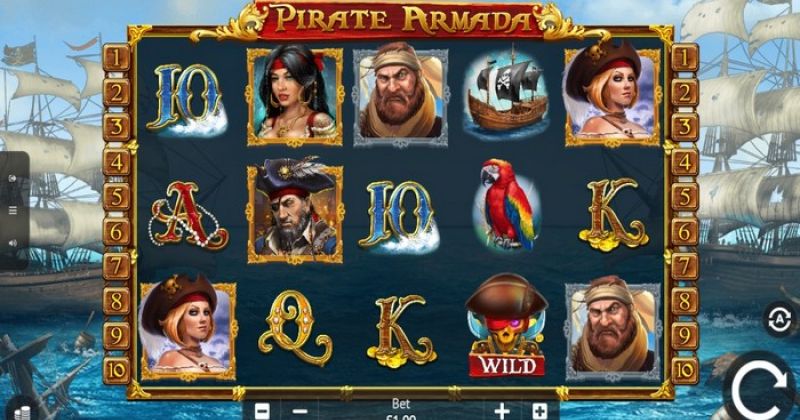 Spielen Sie jetzt den Pirate Armada Slot Online von 1x2 Gaming kostenlos / Casino Deutschland
