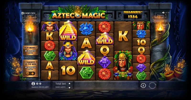 Spielen Sie jetzt den Aztec Magic Megaways Slot Online von BGaming kostenlos / Casino Deutschland