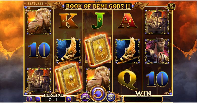 Spielen Sie jetzt den Book of Demi Gods 2 Slot Online von Spinomenal kostenlos / Casino Deutschland