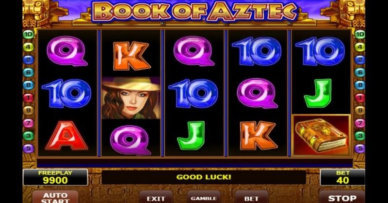 Spielen Sie jetzt den Book of Aztec Slot Online von Amatic kostenlos / Casino Deutschland
