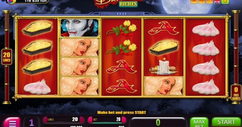 Dracula Riches Slot von Belatra jetzt kostenlos online spielen / Casino Deutschland