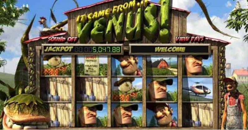 Spielen Sie jetzt den It Came From Venus Slot Online von BetSoft kostenlos / Casino Deutschland