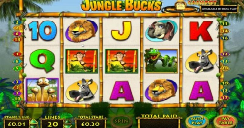 Jungle Bucks Slot von OpenBet jetzt kostenlos online spielen / Casino Deutschland