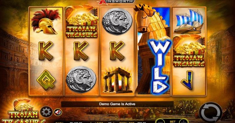 Spielen Sie jetzt den Trojan Treasure Slot Online von Ainsworth kostenlos / Casino Deutschland