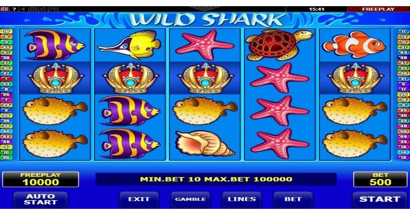 Spielen Sie jetzt den Wild Shark Slot Online von Amatic kostenlos / Casino Deutschland