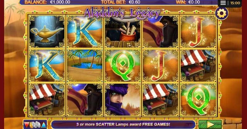Spielen Sie jetzt den Aladdin's Legacy Slot Online von Amaya kostenlos / Casino Deutschland