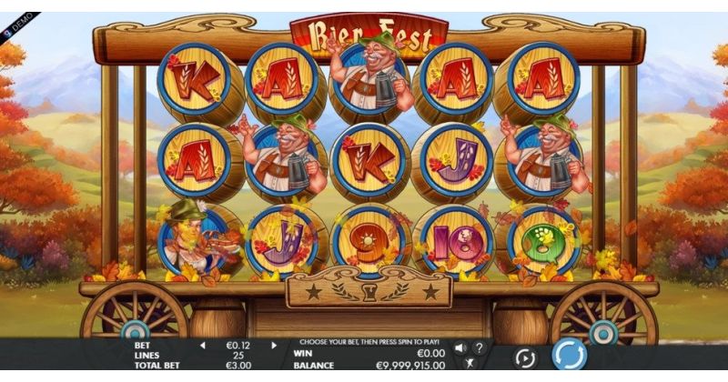 Jetzt in Bier Fest Slot Online von Genesis Gaming kostenlos spielen / Casino Deutschland