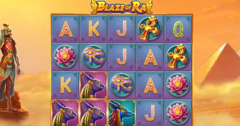 Blaze of Ra Slot von Push Gaming jetzt kostenlos online spielen / Casino Deutschland