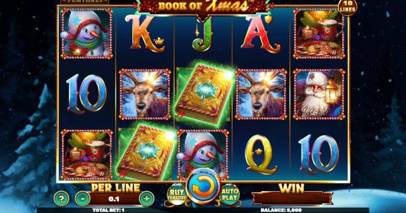 Spielen Sie jetzt den Book Of Xmas Slot online von Spinomenal kostenlos / Casino Deutschland