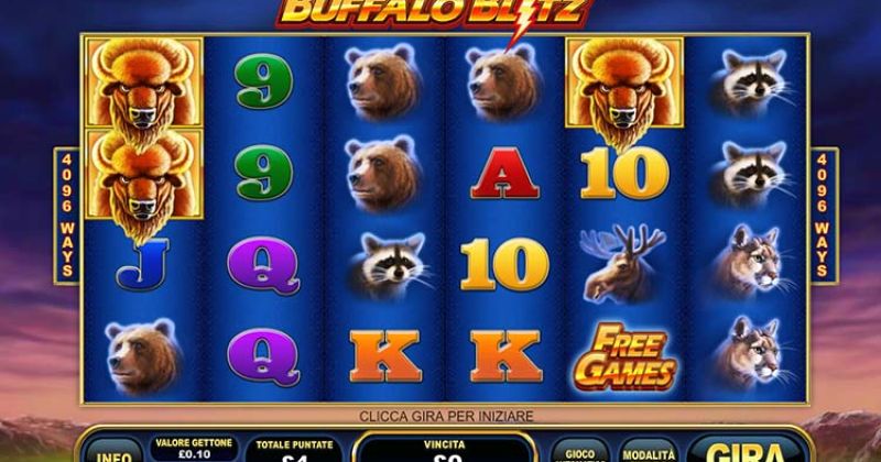 Spielen Sie jetzt den Buffalo Blitz Slot Online von Playtech kostenlos / Casino Deutschland