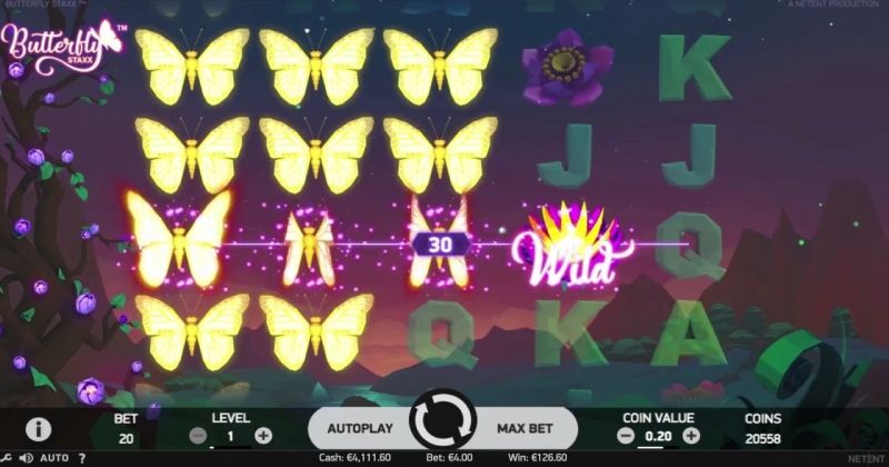 Spielen Sie jetzt den Butterfly Staxx Slot Online von NetEnt kostenlos / Casino Deutschland
