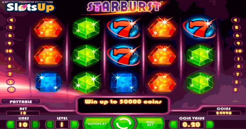 Spielen Sie jetzt den Starburst Slot Online von NetEnt kostenlos / Casino Deutschland