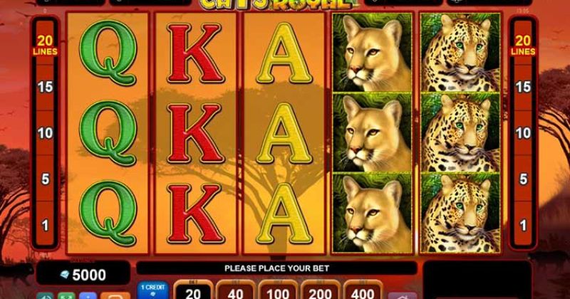 Spielen Sie jetzt den in Cats Royal Slot Online von EGT kostenlos / Casino Deutschland