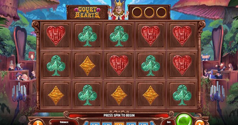 In Court of Hearts Online Slot von Play'n Go jetzt kostenlos spielen / Casino Deutschland