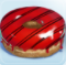 Roter Donut