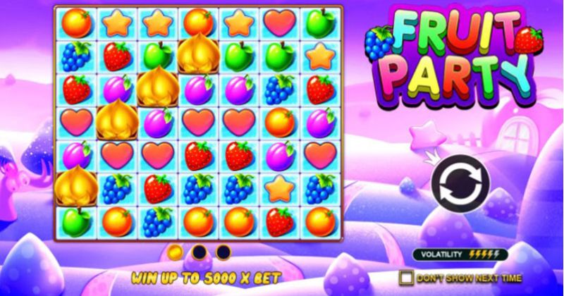 Fruit Party Slot von Pragmatic Play jetzt kostenlos online spielen / Casino Deutschland