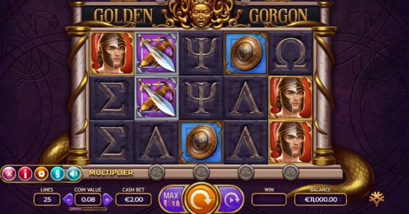 Spielen Sie jetzt den Golden Gorgon Slot Online von Yggdrasil kostenlos / Casino Deutschland