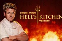 Gordon Ramsay Hells Kitchen Spielautomat-Logo