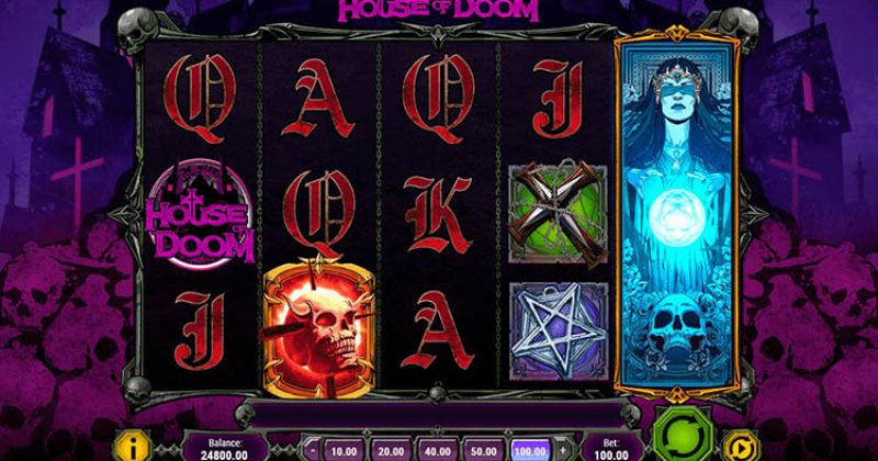 Jetzt in House of Doom Slot Online von Play'n GO kostenlos spielen / Casino Deutschland