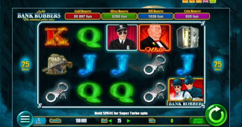 Spielen Sie jetzt den Lucky Bank Robbery Slot Online von Belatra kostenlos | Casino Deutschland