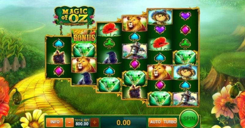 Magic of Oz Slot von GamesOS jetzt kostenlos online spielen / Casino Deutschland