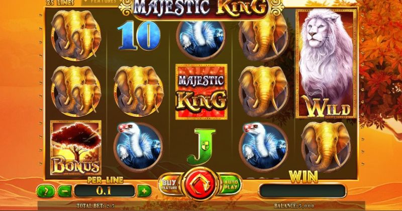 Spielen Sie jetzt den Majestic King Slot Online von Spinomenal kostenlos | Casino Deutschland