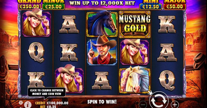 Mustang Gold Review von Pragmatic Play jetzt kostenlos spielen / Casino Deutschland