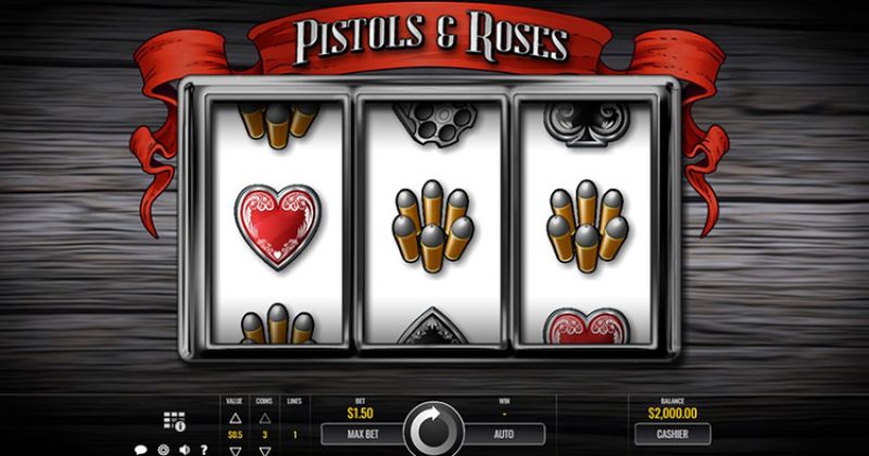 Spielen Sie jetzt den Pistols and Roses Slot Online von Rival Gaming kostenlos / Casino Deutschland