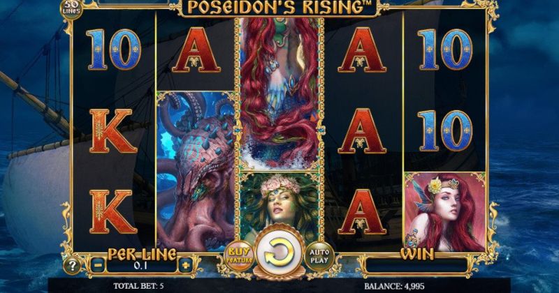 Spielen Sie jetzt den Poseidon's Rising Slot online von Spinomenal kostenlos / Casino Deutschland