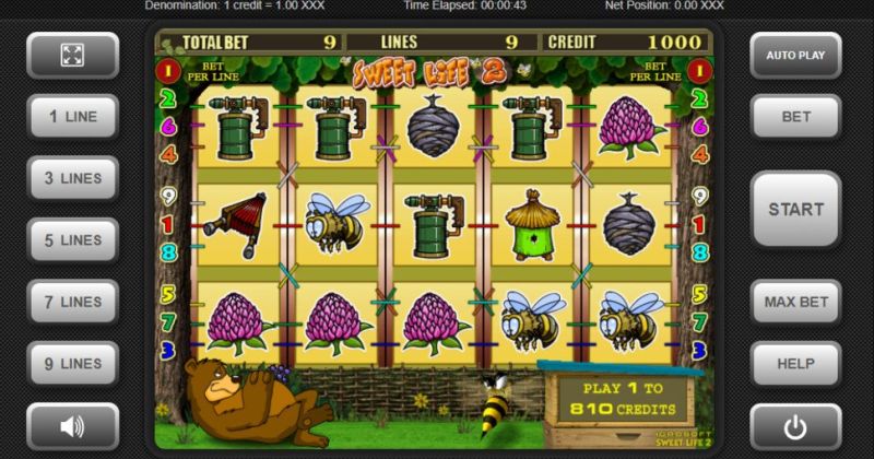 Spielen Sie jetzt den Sweet Life 2 Slot Online von Igrosoft kostenlos / Casino Deutschland